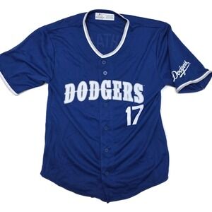 Los Angeles Dodgers Shohei Ohtani Jersey Boys XL Blue MLB Genuine Merchandise